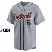 Al Kaline Men's Detroit Tigers Gray Limited Road Jersey