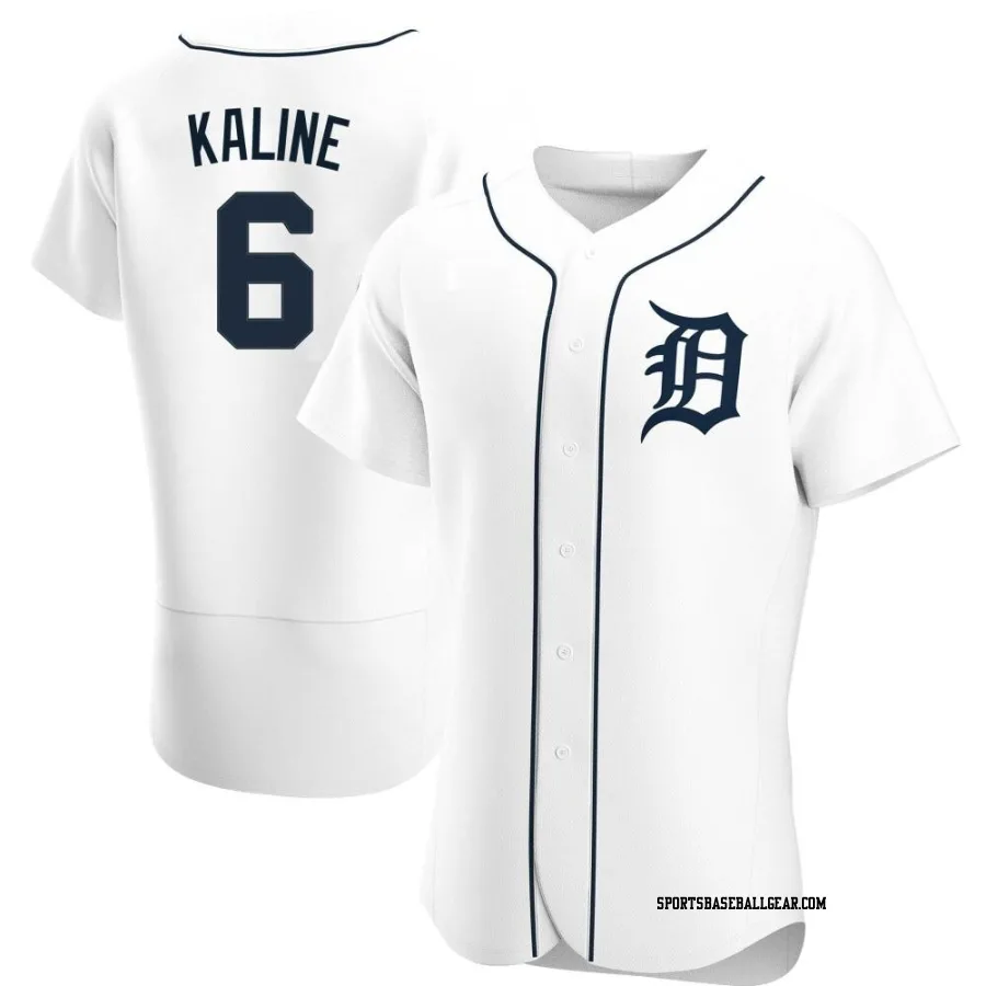 Al Kaline Men's Detroit Tigers White Authentic Home Jersey