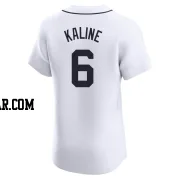 Al Kaline Men's Detroit Tigers White Elite Home Jersey