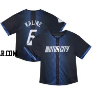 Al Kaline Toddler Detroit Tigers Blue Limited & Preschool 2024 City Connect Jersey