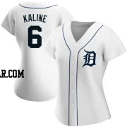 Al Kaline Women's Detroit Tigers White Authentic Home Jersey