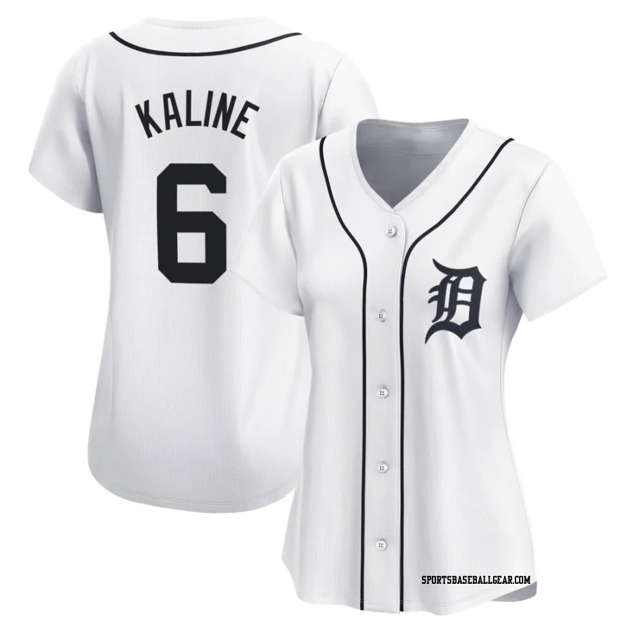 Al Kaline Women's Detroit Tigers White Limited Home Jersey