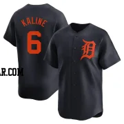 Al Kaline Youth Detroit Tigers Navy Limited Alternate Jersey