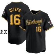 Al Oliver Men's Pittsburgh Pirates Black Limited Alternate Jersey