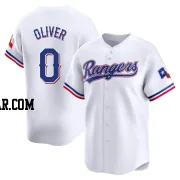 Al Oliver Men's Texas Rangers White Limited Home Jersey