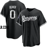 Al Oliver Men's Texas Rangers White Replica Black 2023 World Series Champions Jersey