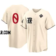 Al Oliver Youth Texas Rangers Cream Replica 2023 City Connect 2023 World Series Jersey