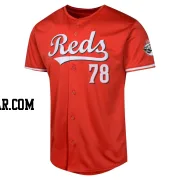 Alan Busenitz Men's Cincinnati Reds Red Limited Alternate Jersey