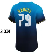 Alan Rangel Men's Philadelphia Phillies Blue Elite 2024 City Connect Jersey