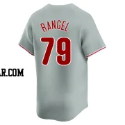 Alan Rangel Men's Philadelphia Phillies Gray Limited Away Jersey