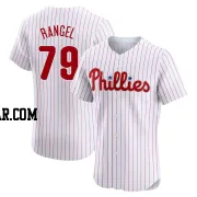 Alan Rangel Men's Philadelphia Phillies White Elite Home Jersey