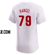 Alan Rangel Men's Philadelphia Phillies White Elite Home Jersey