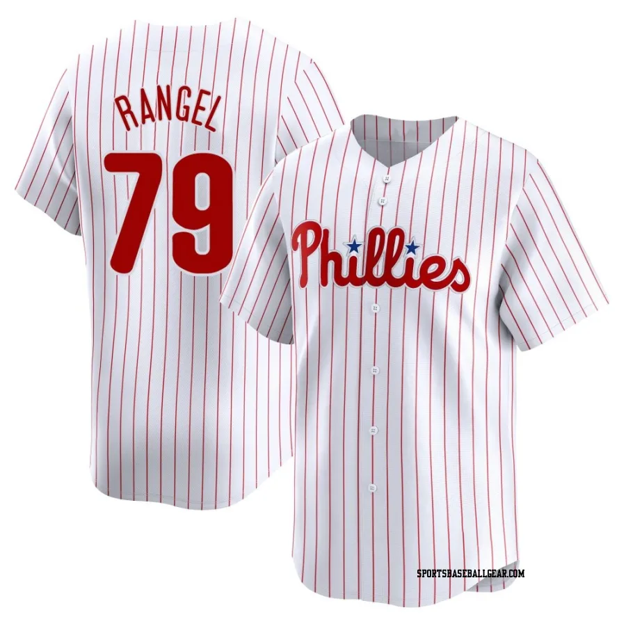 Alan Rangel Men's Philadelphia Phillies White Limited Home Jersey