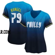 Alan Rangel Women's Philadelphia Phillies Blue Limited 2024 City Connect Jersey