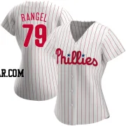 Alan Rangel Women's Philadelphia Phillies White Authentic Home Jersey