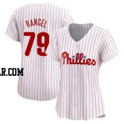 Alan Rangel Women's Philadelphia Phillies White Limited Home Jersey