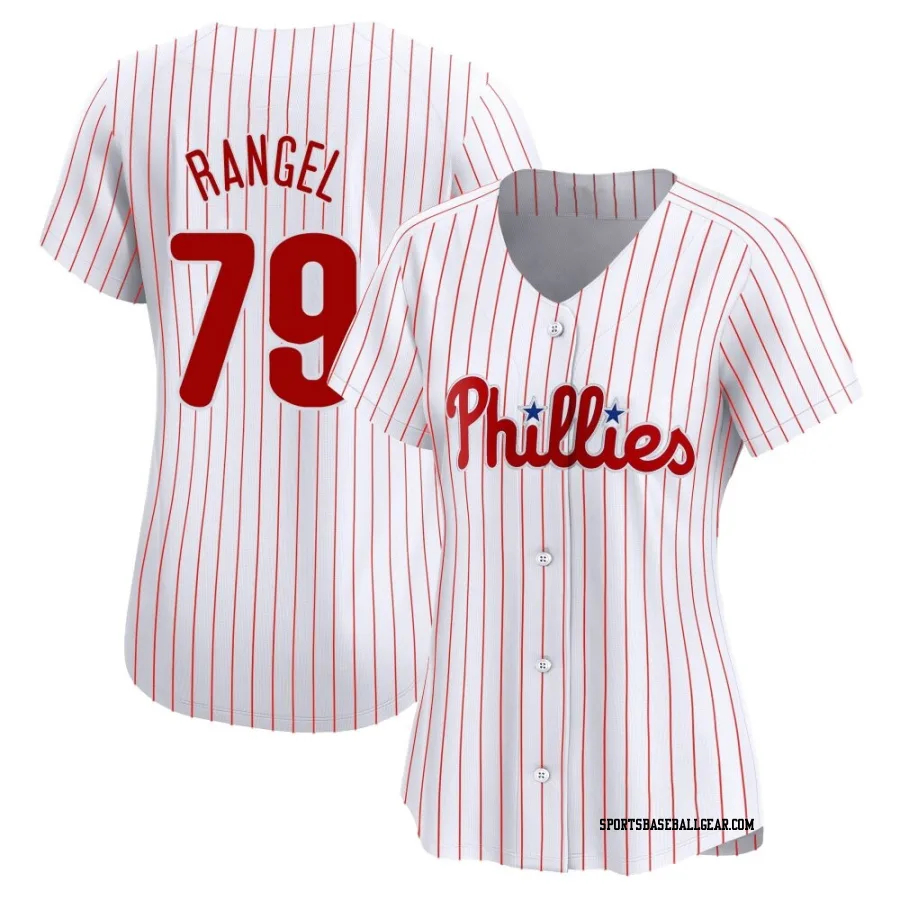 Alan Rangel Women's Philadelphia Phillies White Limited Home Jersey