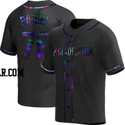 Alan Rangel Youth Philadelphia Phillies Black Holographic Replica Alternate Jersey