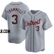 Alan Trammell Men's Detroit Tigers Gray Limited Road Jersey