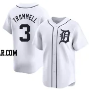 Alan Trammell Men's Detroit Tigers White Limited Home Jersey