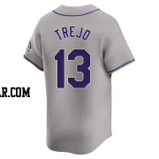 Alan Trejo Men's Colorado Rockies Gray Limited Road Jersey