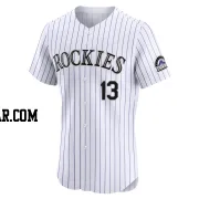 Alan Trejo Men's Colorado Rockies White Elite Home Jersey