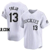 Alan Trejo Men's Colorado Rockies White Limited Home Jersey