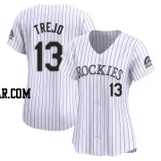 Alan Trejo Women's Colorado Rockies White Limited Home Jersey