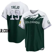 Alan Trejo Youth Colorado Rockies Green Replica 2022 City Connect Jersey