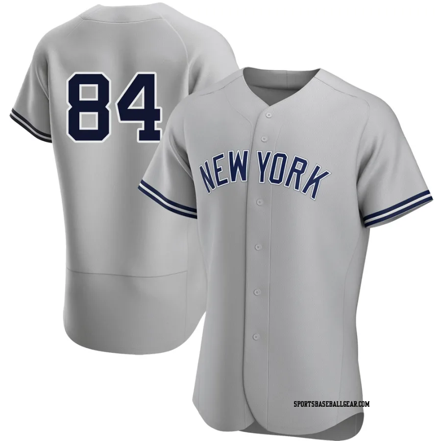 Albert Abreu Men's New York Yankees Gray Authentic Road Jersey