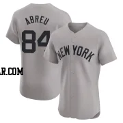 Albert Abreu Men's New York Yankees Gray Elite Road Jersey