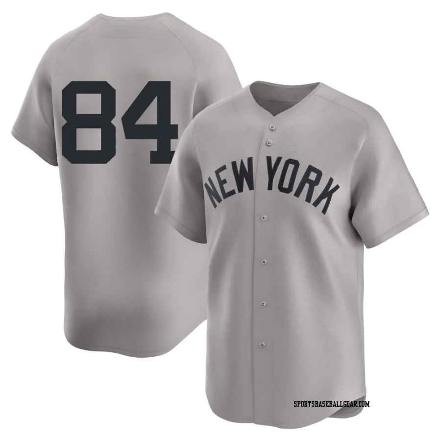 Albert Abreu Men's New York Yankees Gray Limited Away 2nd Jersey