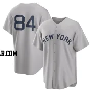 Albert Abreu Men's New York Yankees Gray Replica 2021 Field of Dreams Jersey