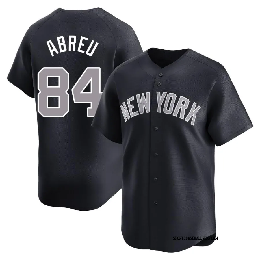 Albert Abreu Men's New York Yankees Navy Limited Alternate Jersey