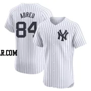 Albert Abreu Men's New York Yankees White Elite Home Jersey