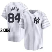 Albert Abreu Men's New York Yankees White Limited Yankee Home Jersey