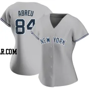 Albert Abreu Women's New York Yankees Gray Authentic Road Name Jersey