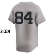 Albert Abreu Youth New York Yankees Gray Limited Away 2nd Jersey