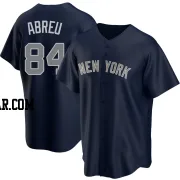 Albert Abreu Youth New York Yankees Navy Replica Alternate Jersey