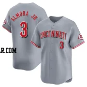 Albert Almora Jr. Men's Cincinnati Reds Gray Limited Away Jersey