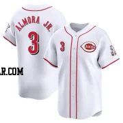 Albert Almora Jr. Men's Cincinnati Reds White Limited Home Jersey