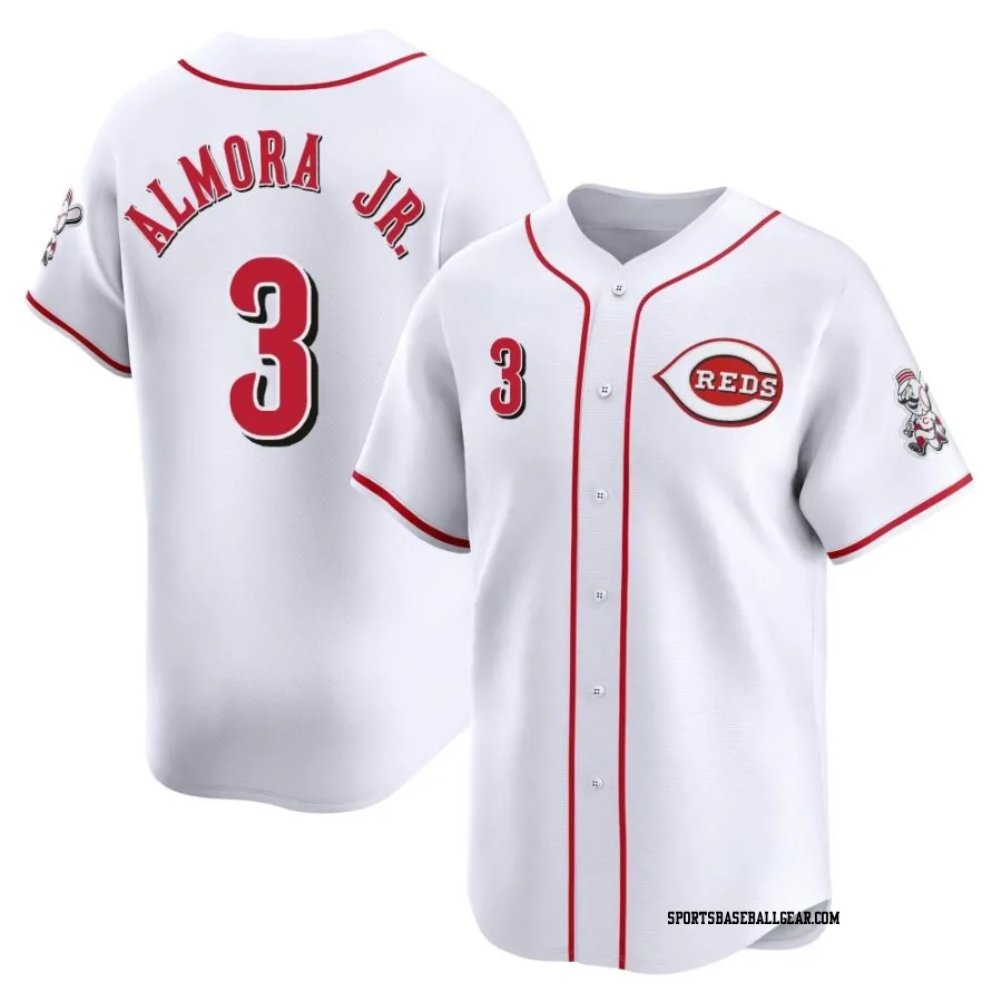 Albert Almora Jr. Youth Cincinnati Reds White Limited Home Jersey