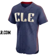 Albert Belle Men's Cleveland Guardians Navy Elite 2024 City Connect Jersey