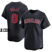 Albert Belle Men's Cleveland Guardians Navy Limited Alternate Jersey