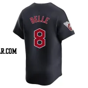 Albert Belle Men's Cleveland Guardians Navy Limited Alternate Jersey