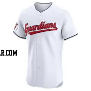 Albert Belle Men's Cleveland Guardians White Elite Home Jersey