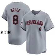 Albert Belle Youth Cleveland Guardians Gray Limited Road Jersey