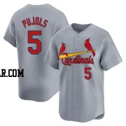 Albert Pujols Men's St. Louis Cardinals Gray Limited Away Jersey