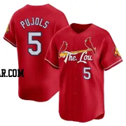 Albert Pujols Men's St. Louis Cardinals Red Limited 2024 City Connect Jersey