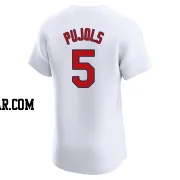 Albert Pujols Men's St. Louis Cardinals White Elite Home Jersey